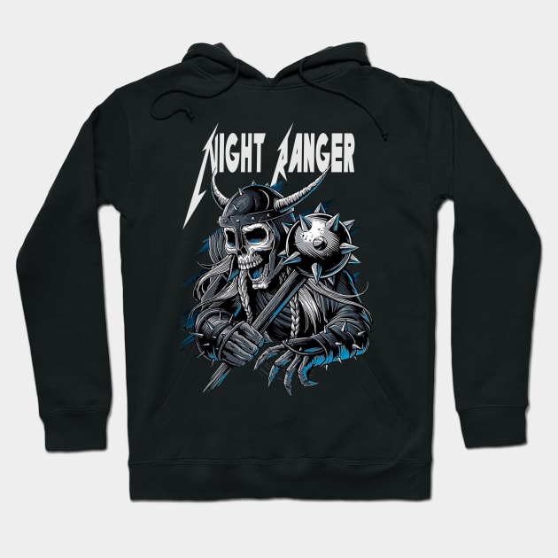 NIGHT RANGER MERCH VTG Hoodie by rdsgnnn